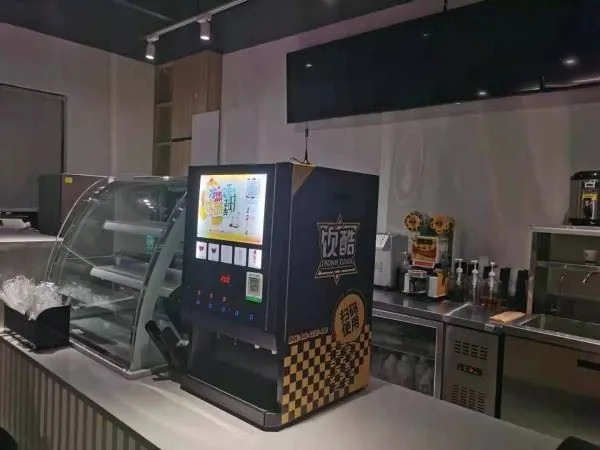 Instant kafe poud machin lavant