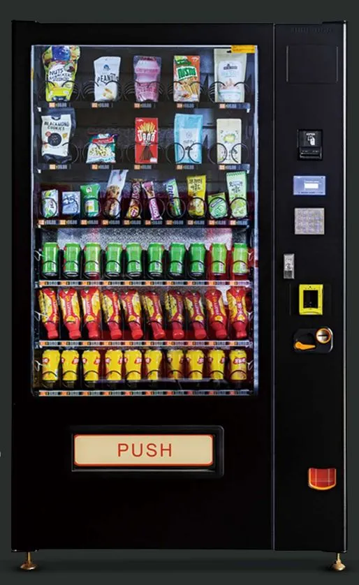 Combo Vending machin ak Lektè kat